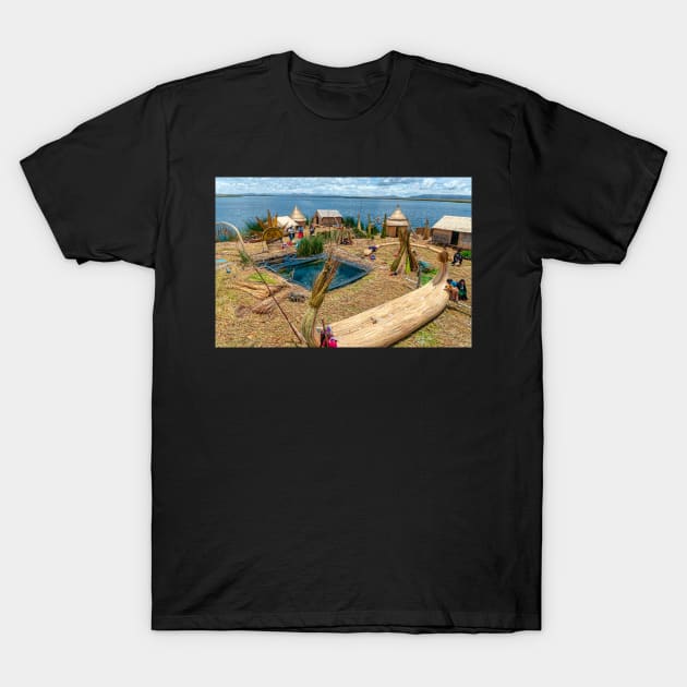 Uros Reed Island. T-Shirt by bulljup